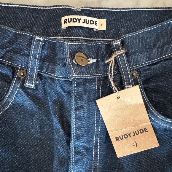 RUDY JUDE Adult Utility Jeans / Indigo / Size 2, Custom Inseam 28 - Picture 5 of 9